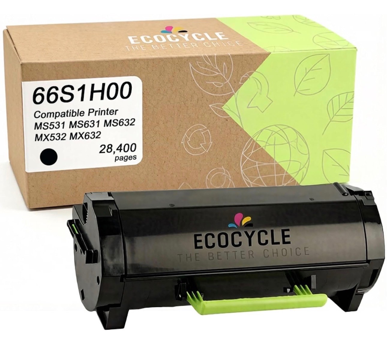 66S1H00 Black High Yield Toner Cartridge for Lexmark MS531 MS631 MS632 MX532