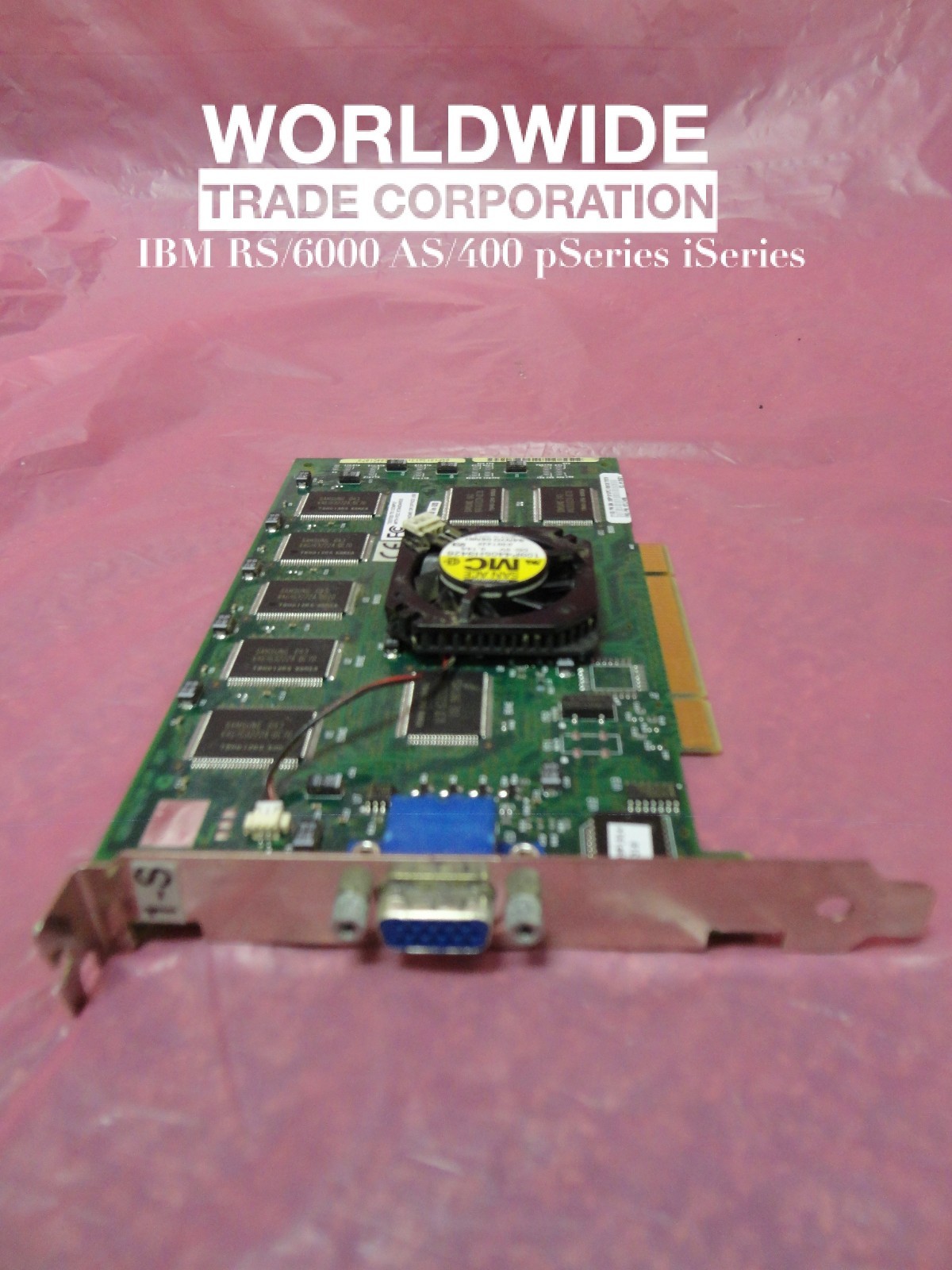 IBM 2823 07L7495 GXT2000P 3D Graphics Adapter PCI Type 1-S pSeries Free Warranty