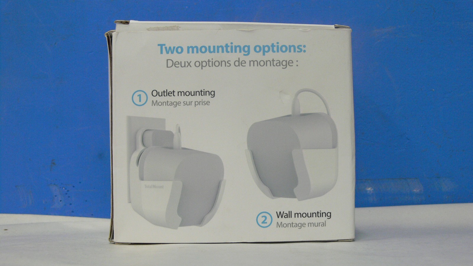 Total Mount Wall & Outlet Mount Two mounting options for erro