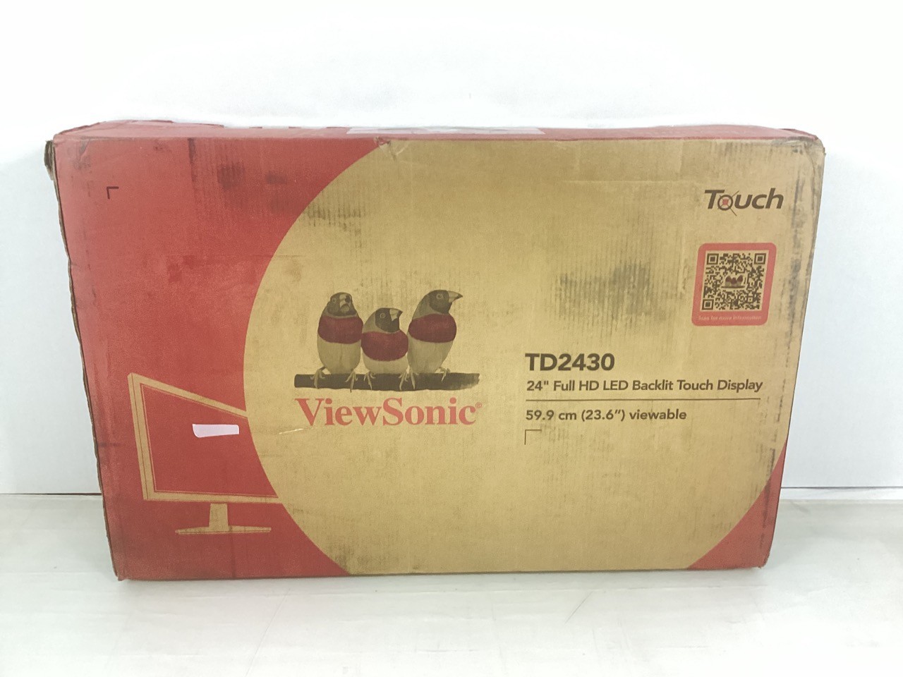 ViewSonic TD2430 - LED monitor - Full HD (1080p) - 24"