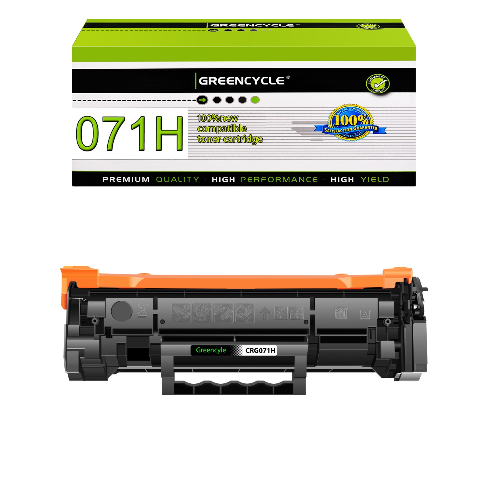 071H 071 Compatible Toner Cartridge for Canon CRG071H MF270 Mf272dw Mf273dw BK