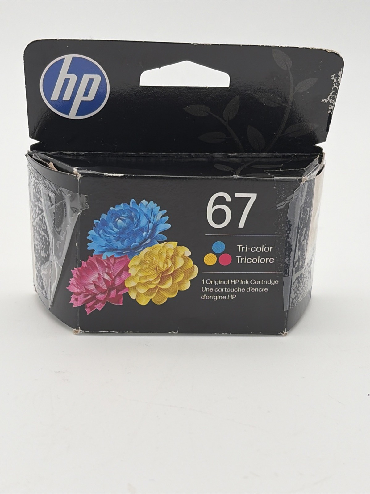 HP 67 Tri-Color Ink Cartridge 3YM55A Genuine OEM New Sealed Inner Pack