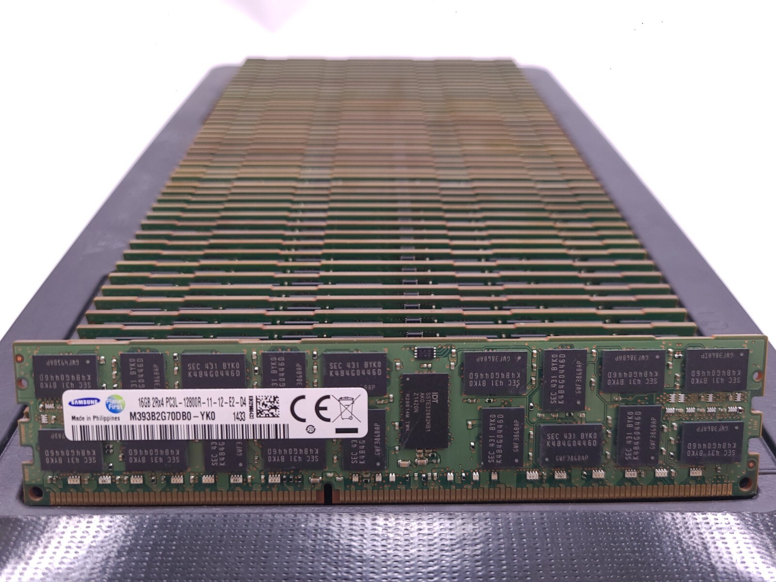 LOT 50 MAJOR BRANDS 16GB 2Rx4 DDR3 PC3L-12800R 1600MHz ECC REG SERVER MEMORY RAM