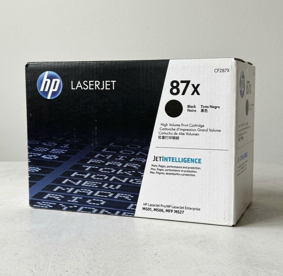 HP 87X CF287X High Yield LaserJet Toner Cartridge MFP M501 M506 M527 - NEW