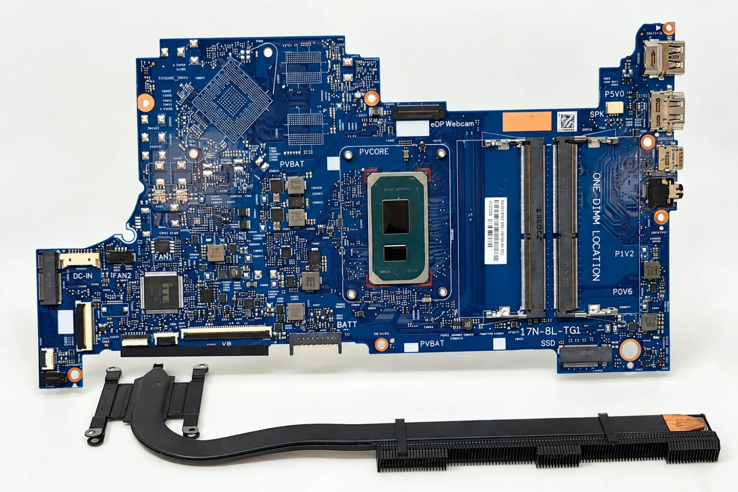 HP 17-CN Series BGA Intel DDR4 Motherboard