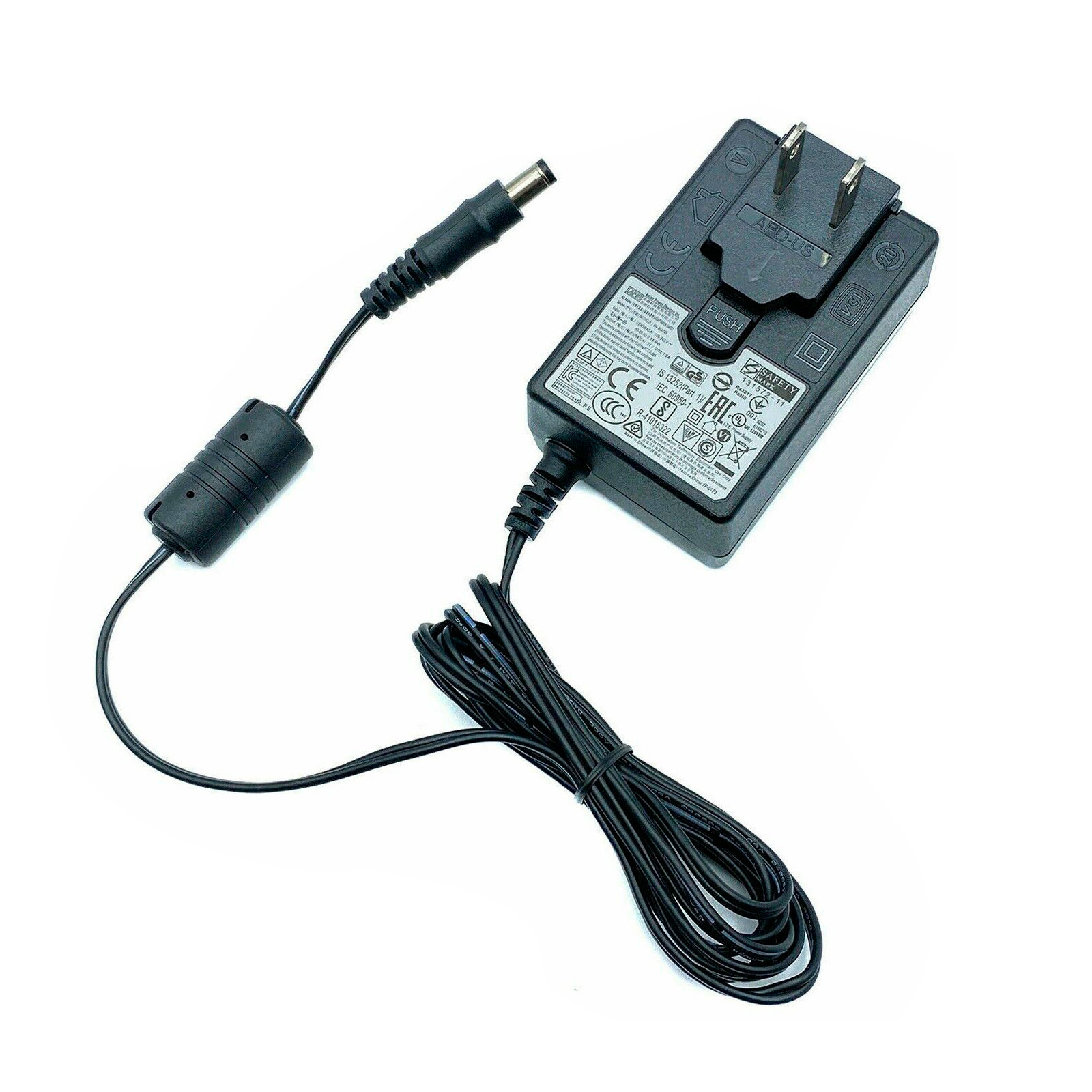 Genuine 24V APD AC Power Adapter for Digital Check SSM1-Microelite Check Scanner