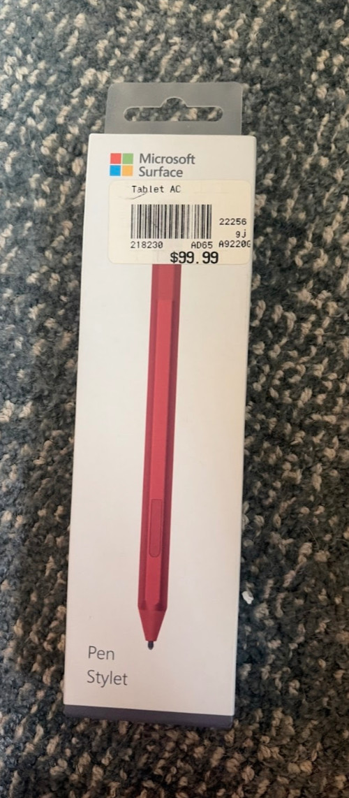 NIB Microsoft Surface Pen Poppy Red (Orig. $100)