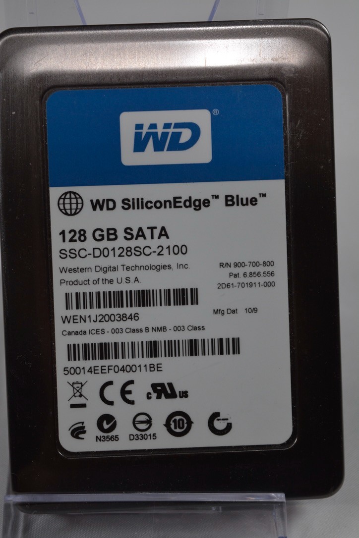 Used WD SiliconEdge Blue 128gb SSD SATA 3GB/s