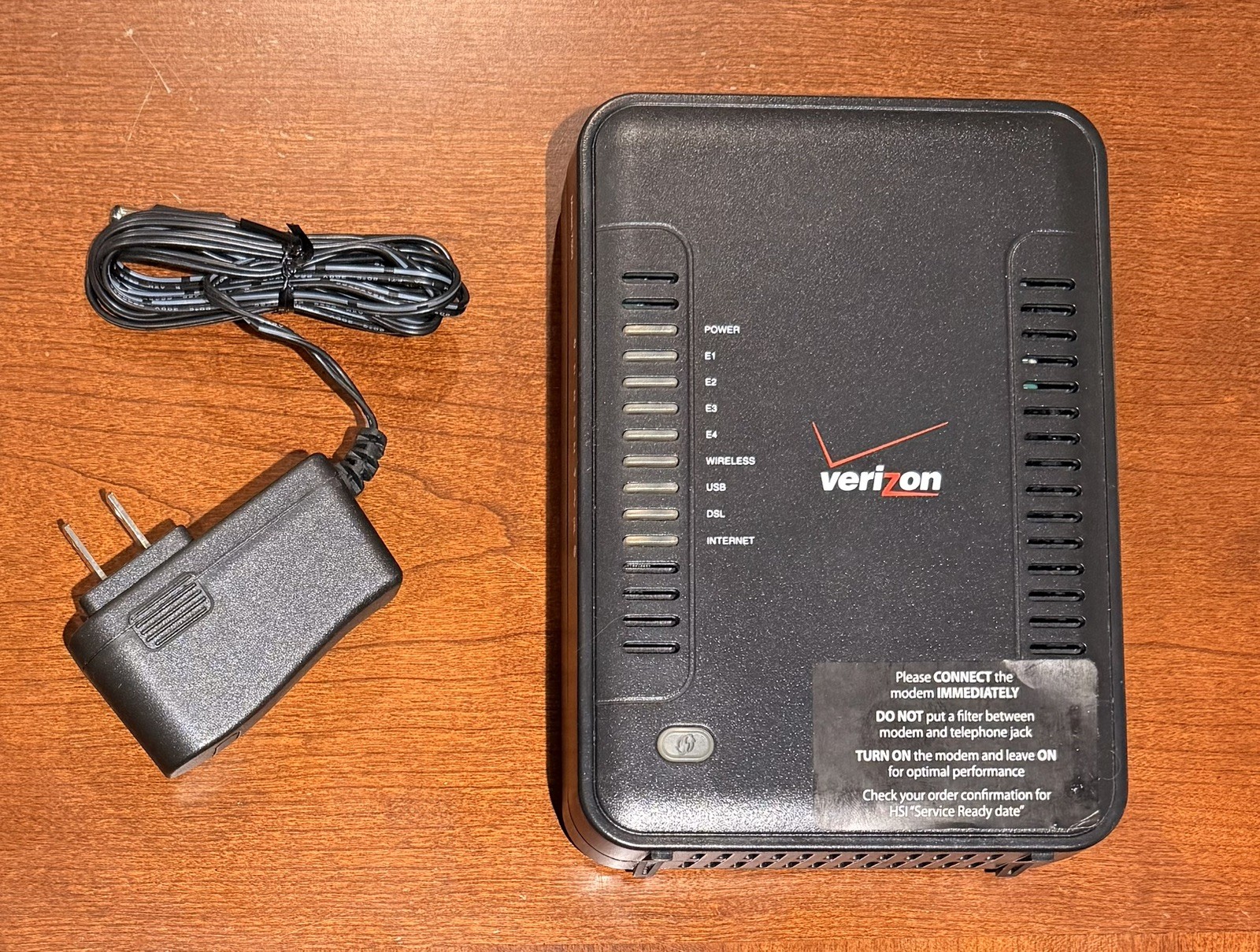VERIZON WESTELL A90-750015-07 ADSL2+ WIRELESS GATEWAY MODEM ROUTER MODEL 7500
