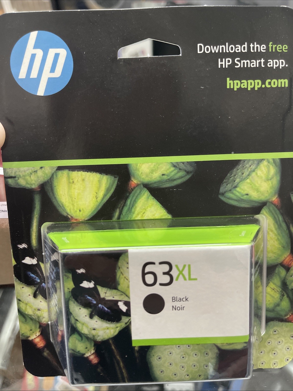 Genuine HP 63 XL Black Ink Cartridge High Yield OEM Original Sealed Exp Feb 2025