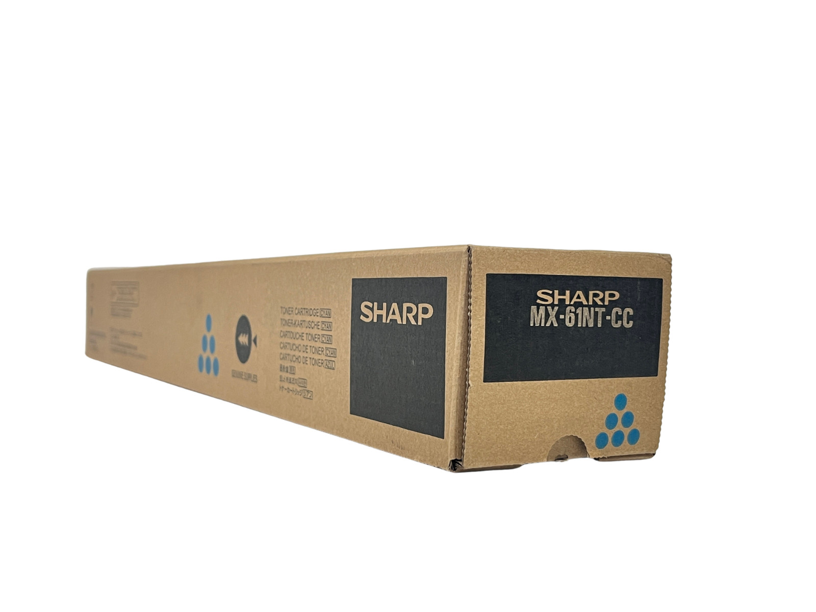 Sharp MX-61NTCC (MX61NTCC) Contract Cyan Toner