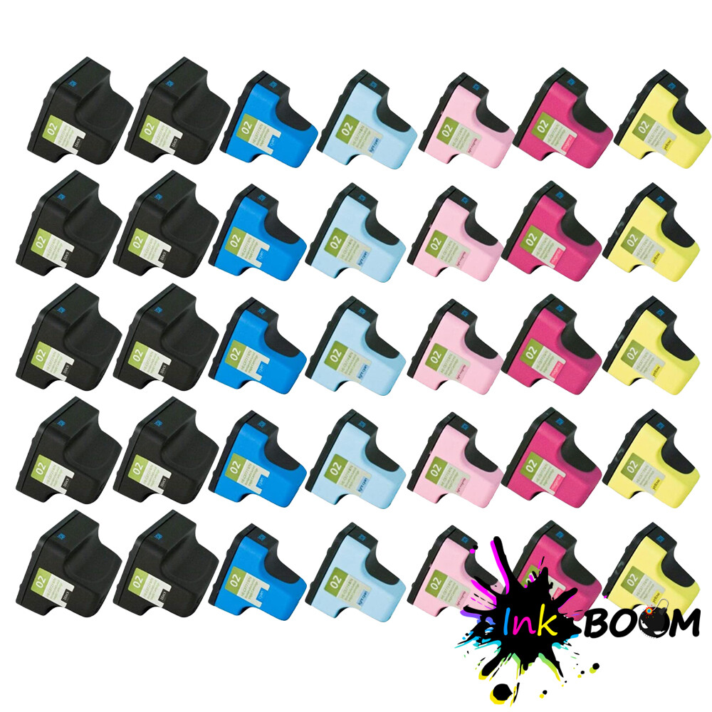 35 Ink Cartridge replace for HP 02XL Photosmart 3110 8230 C5180 C6180 D7355
