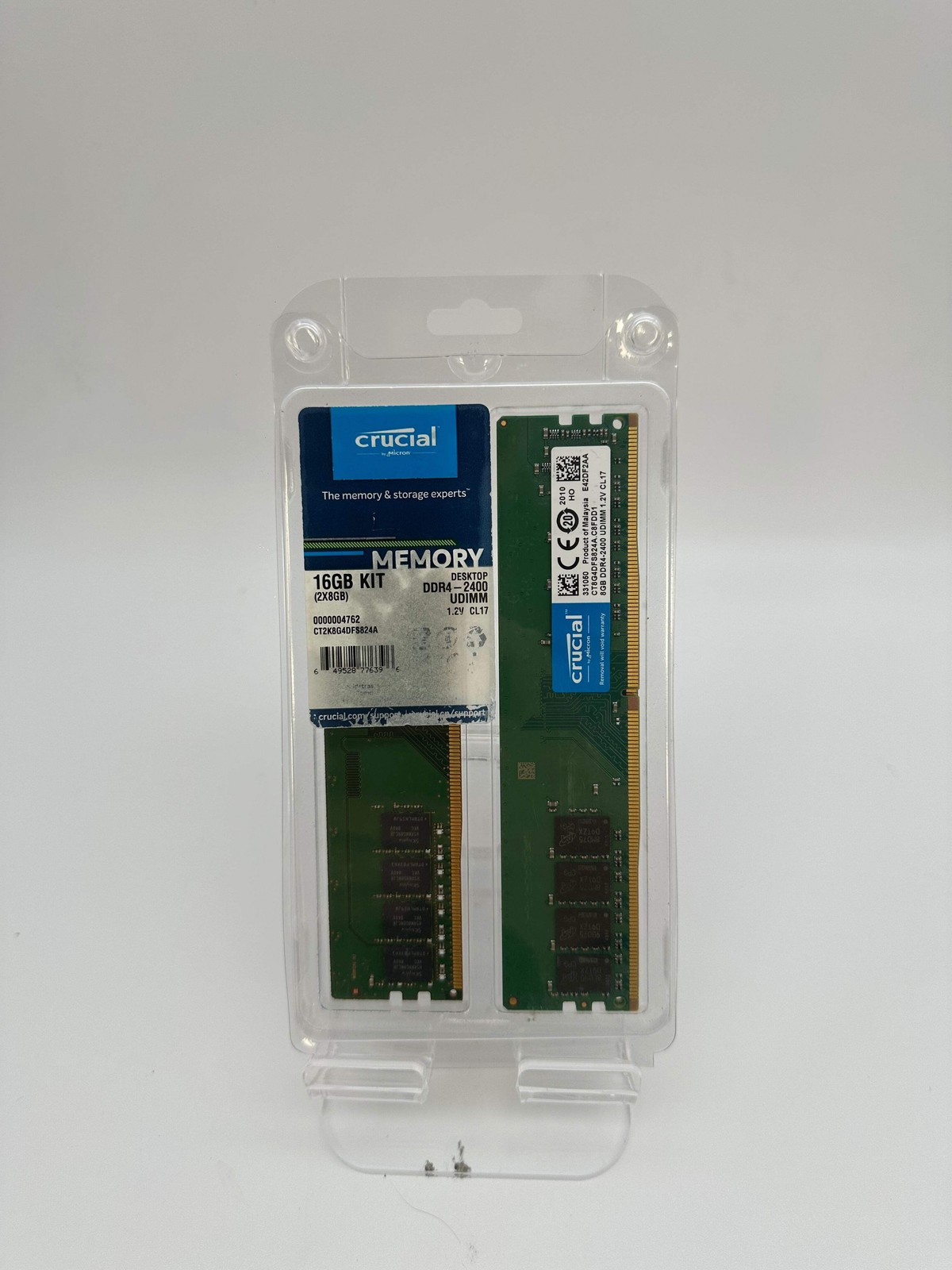 Crucial DDR4-2400 24gb Kit (3x 8GB) Black RAM