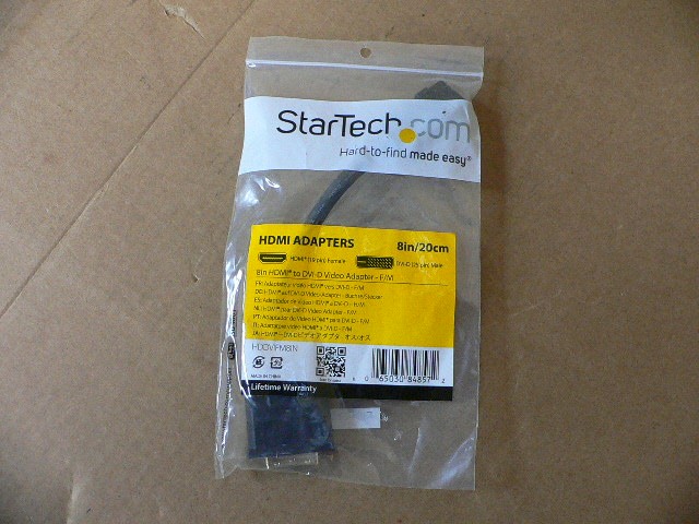 Startech Hddvifm8in Hddvimf8in Mini Hdmi To Dvi-D Video Adapter Startech
