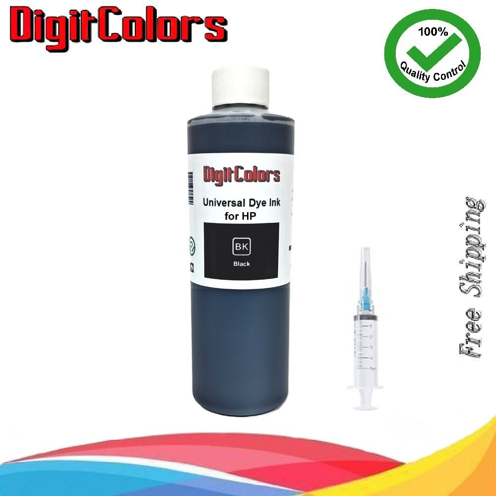 250ml Black Ink Cartridge Refill Kit bottle For HP 60XL 65XL 67XL 68XL