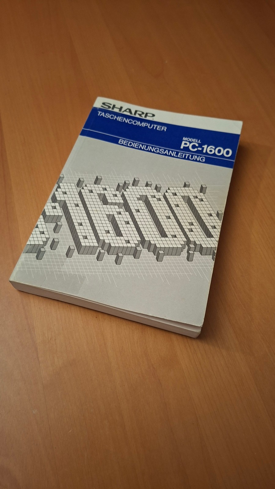 Manual for Sharp PC 1600 Good Condition