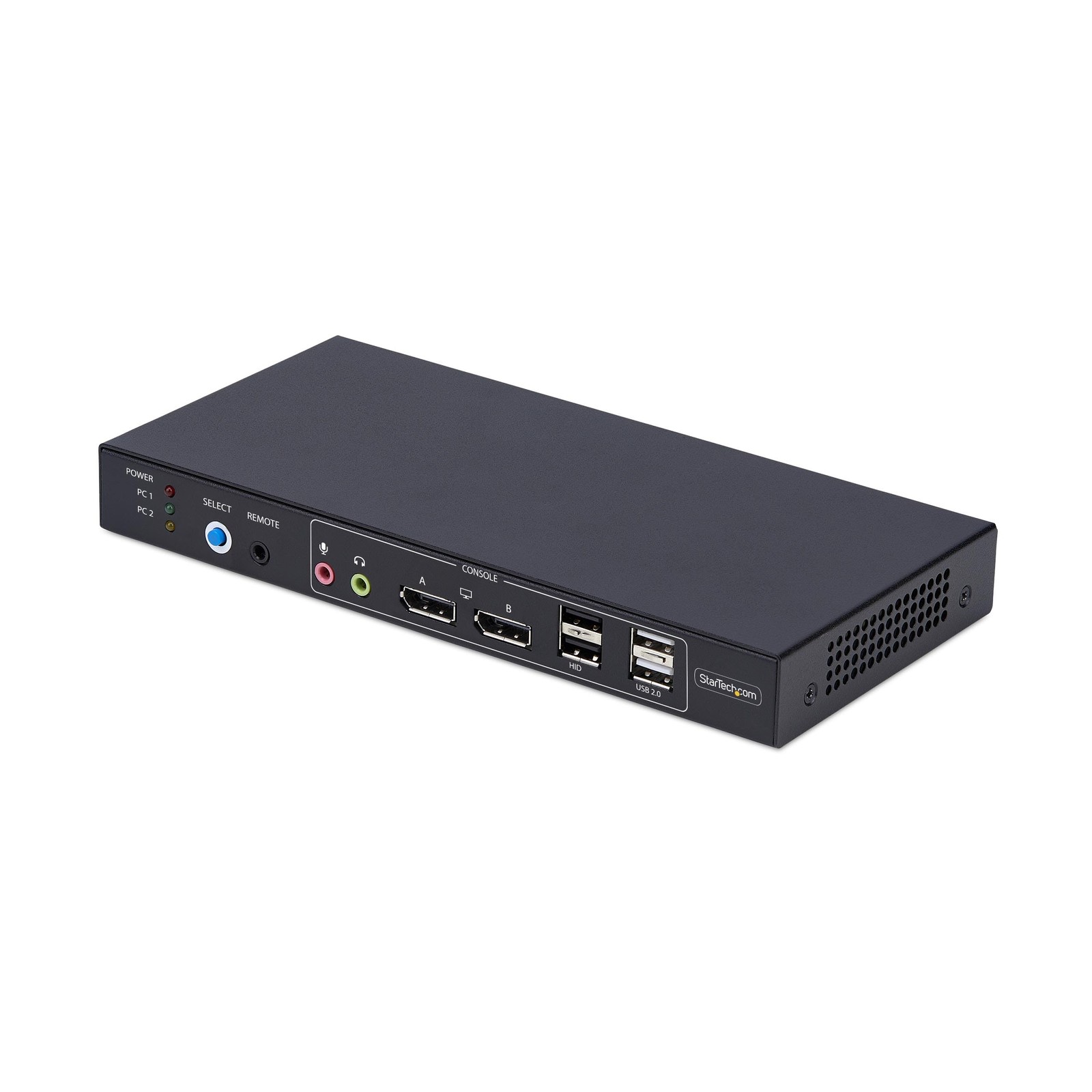 StarTech P2ADD121DKVMSWITCH 2-Port Dual-Monitor KVM Switch 4K 60Hz
