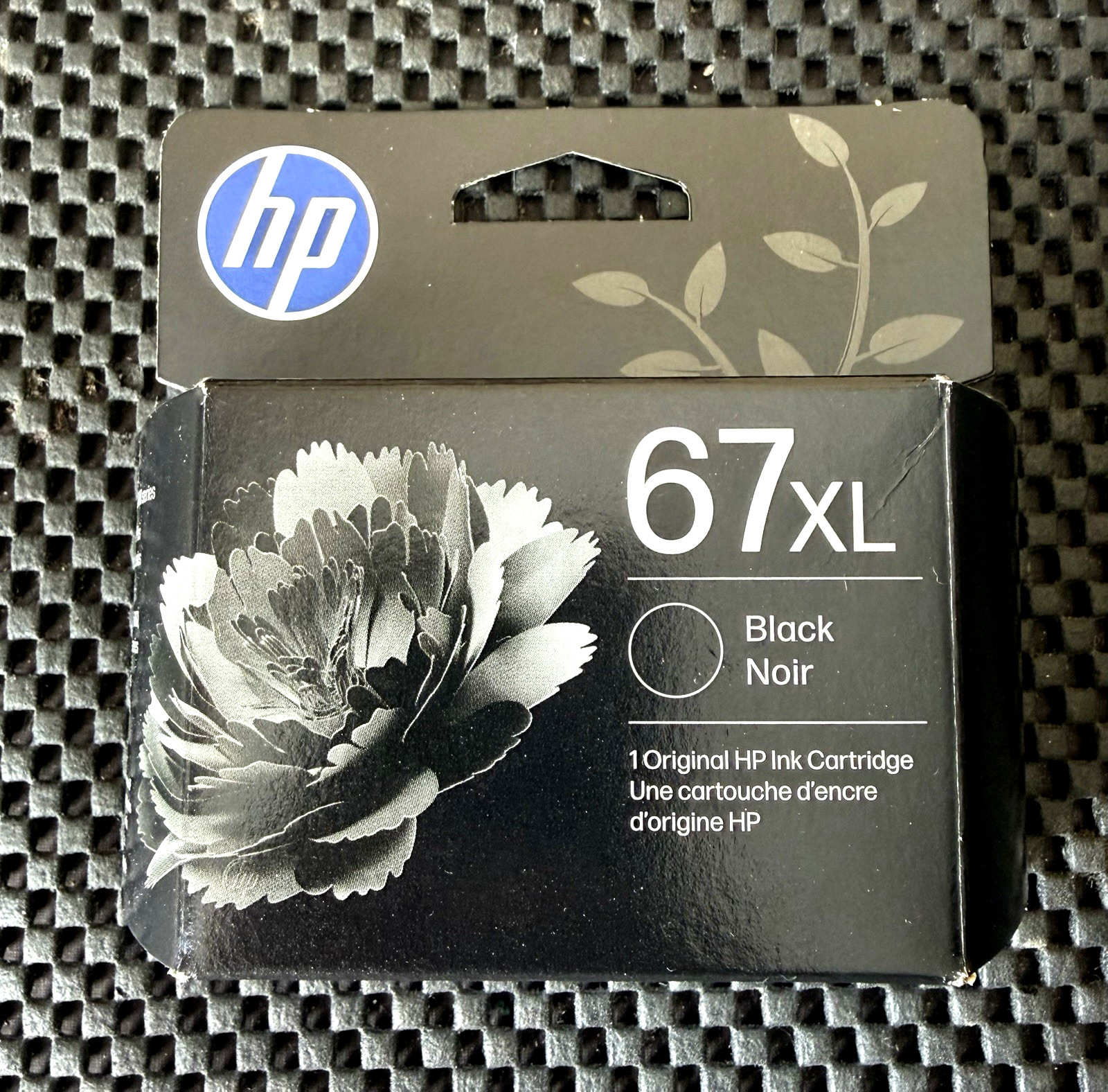 HP 67XL BLACK INK NEW UNOPENED BOX GOOD UNTIL DECEMBER 2027