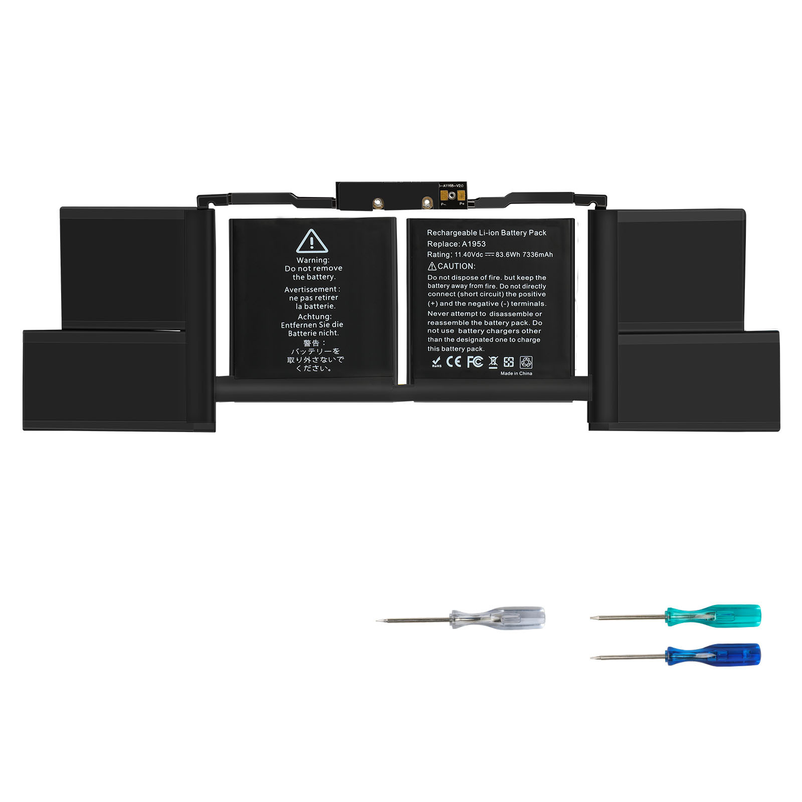 Replacement A1953 A1990 Battery For Apple MacBook Pro 15" A1990 (Mid 2018 2019)