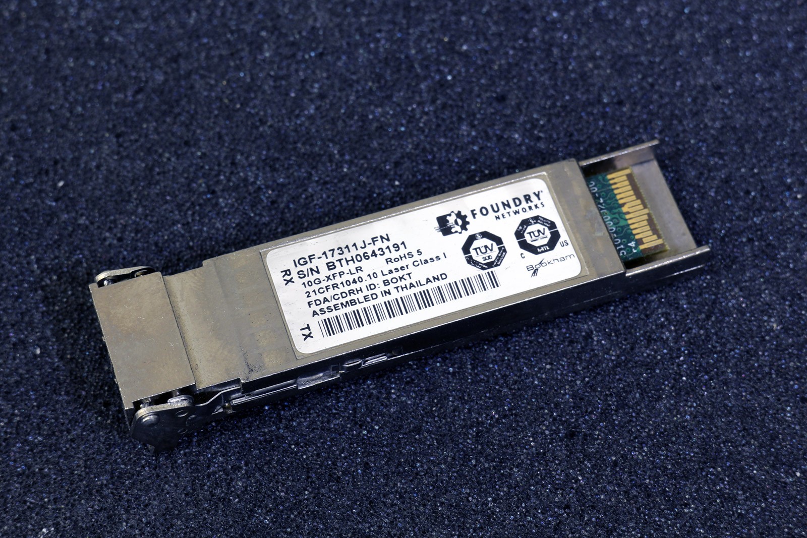 Foundry Networks IGF-17311J-FN 10GE XFP Transceiver Module 10G-XFP-LR