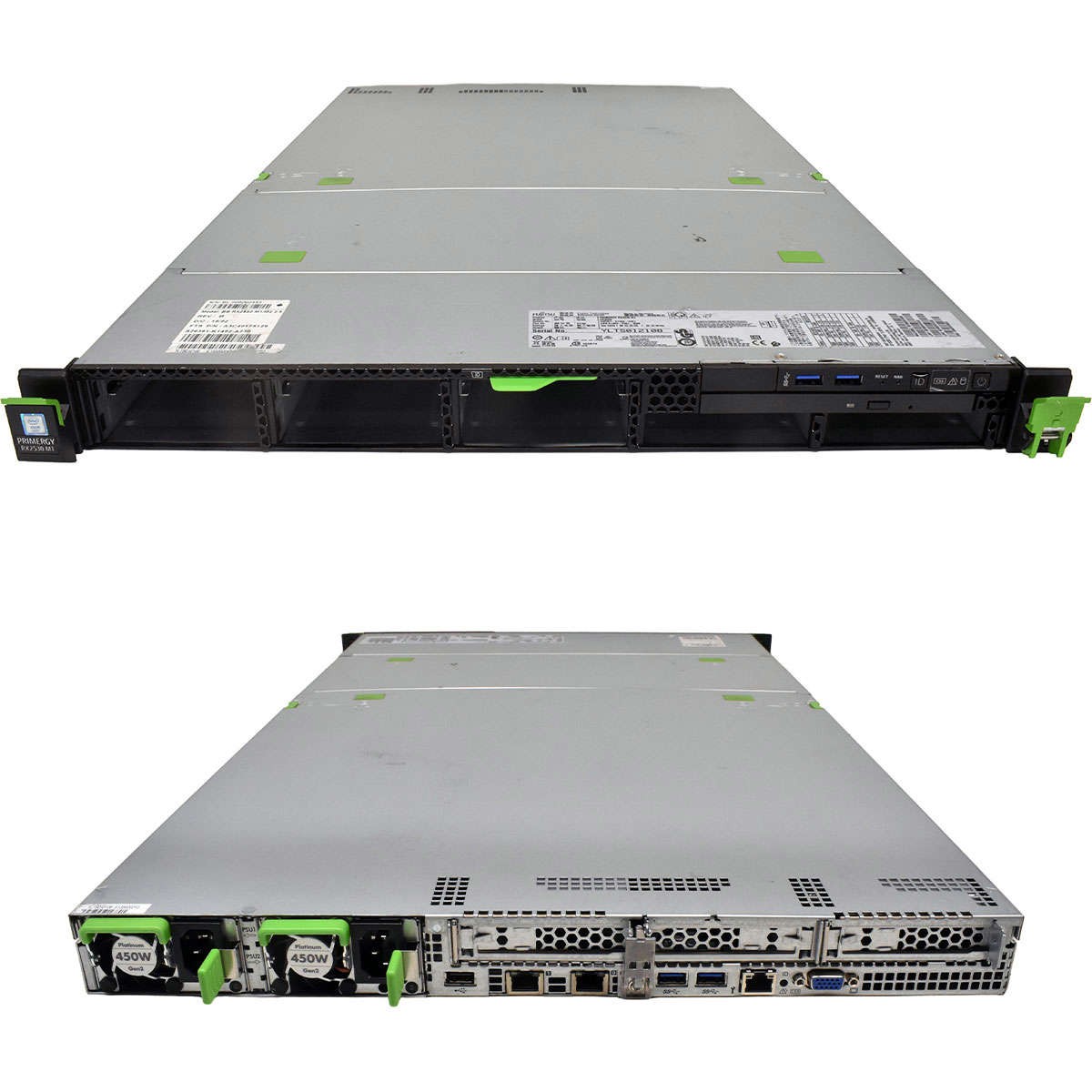 Fujitsu Primergy RX2530 M1 Server no CPU no PC4 RAM 2xCooler 4xSFF 2.5 D3275-A11