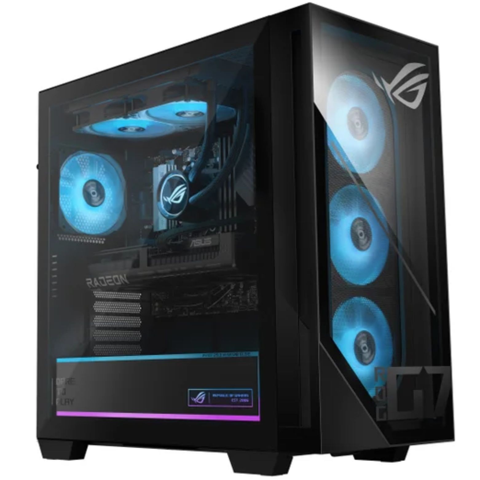 ASUS ROG GM700 58L AMD Ryzen 9 9950X 3D 32GB DDR5 2TB SSD RX 9070 XT PRIME W11H
