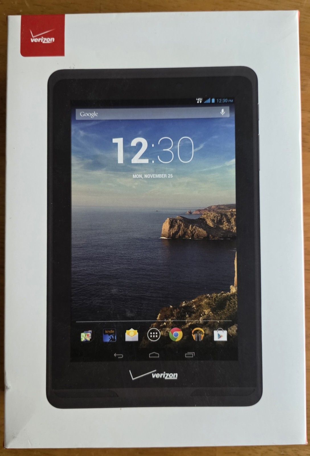Verizon Tablet Ellipsis 7, 8GB, Wi-Fi + 4G LTE, Model  QMV7 B, 7" Screen, Camera