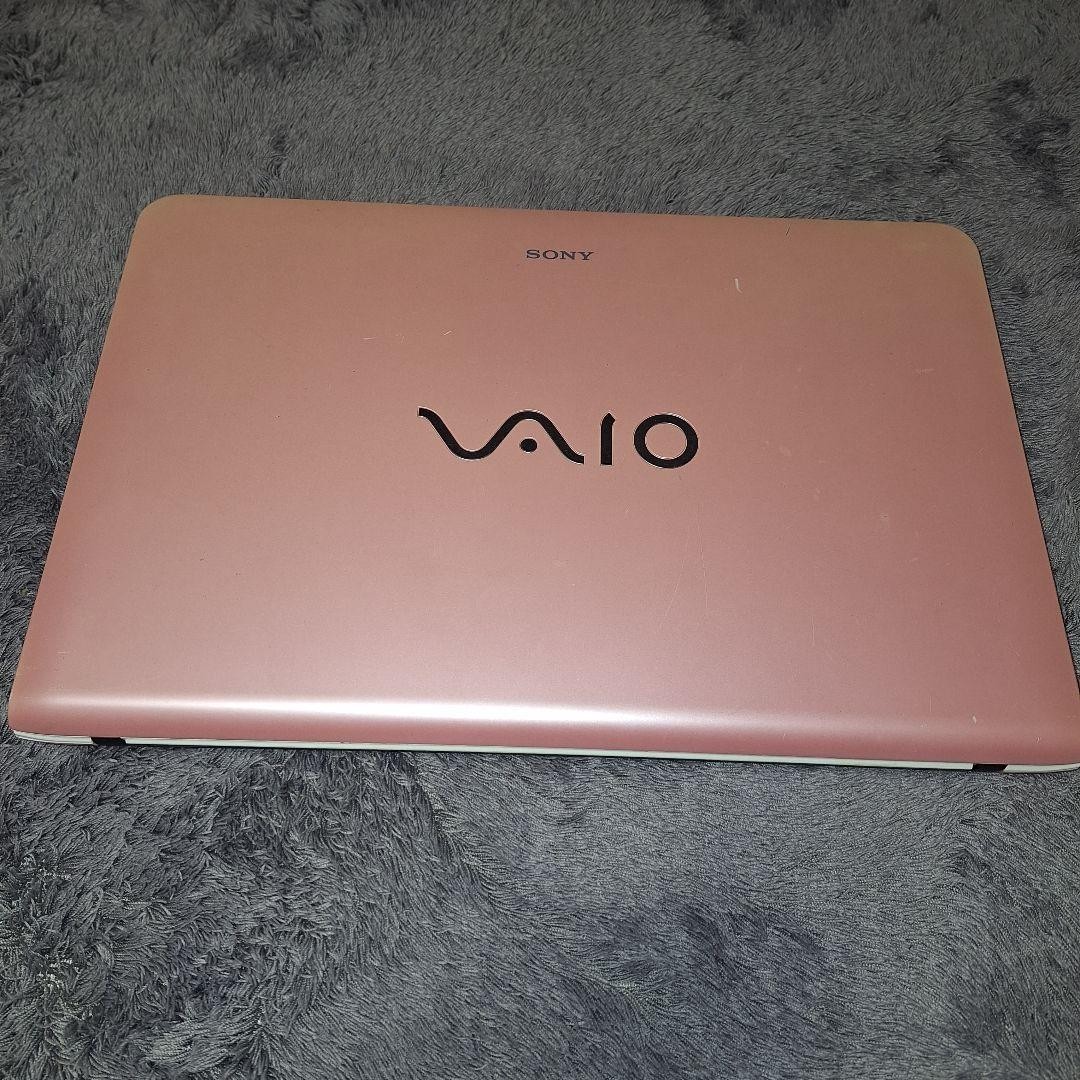 SONY VAIO Laptop Pink Notebook PC Logo Lid Vintage Used Japan Working Rare