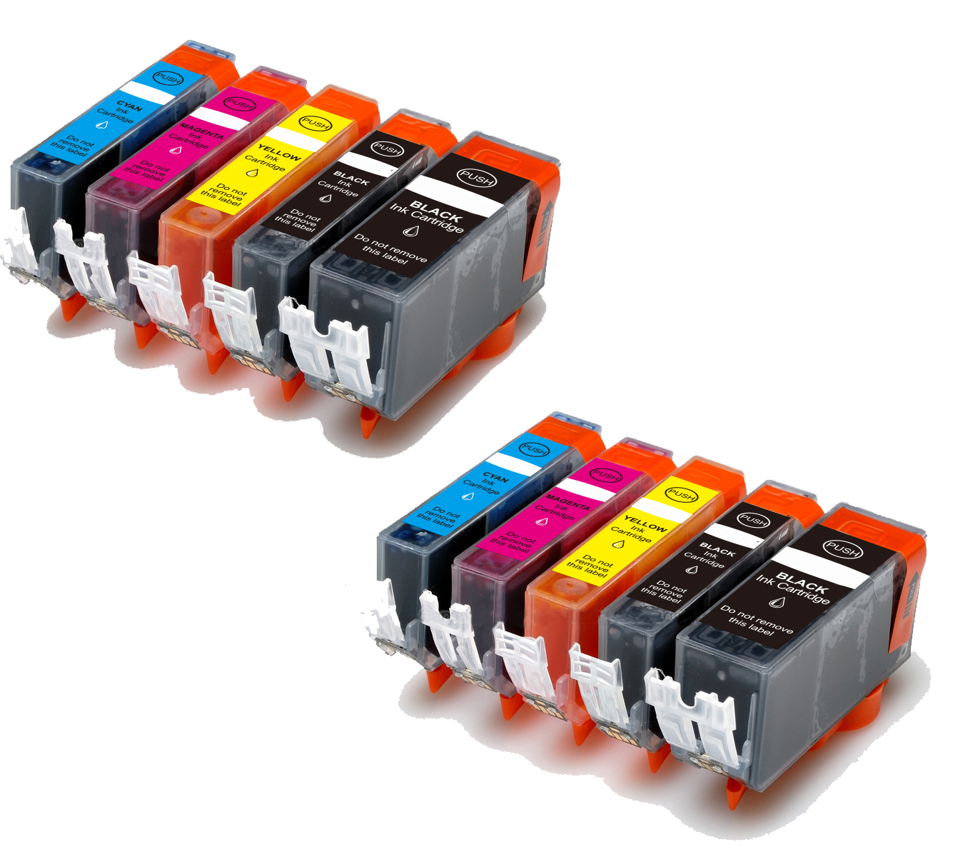 10 PK Ink Combo Set + smart chip for Canon 220 221 MP640 MX860 MX870