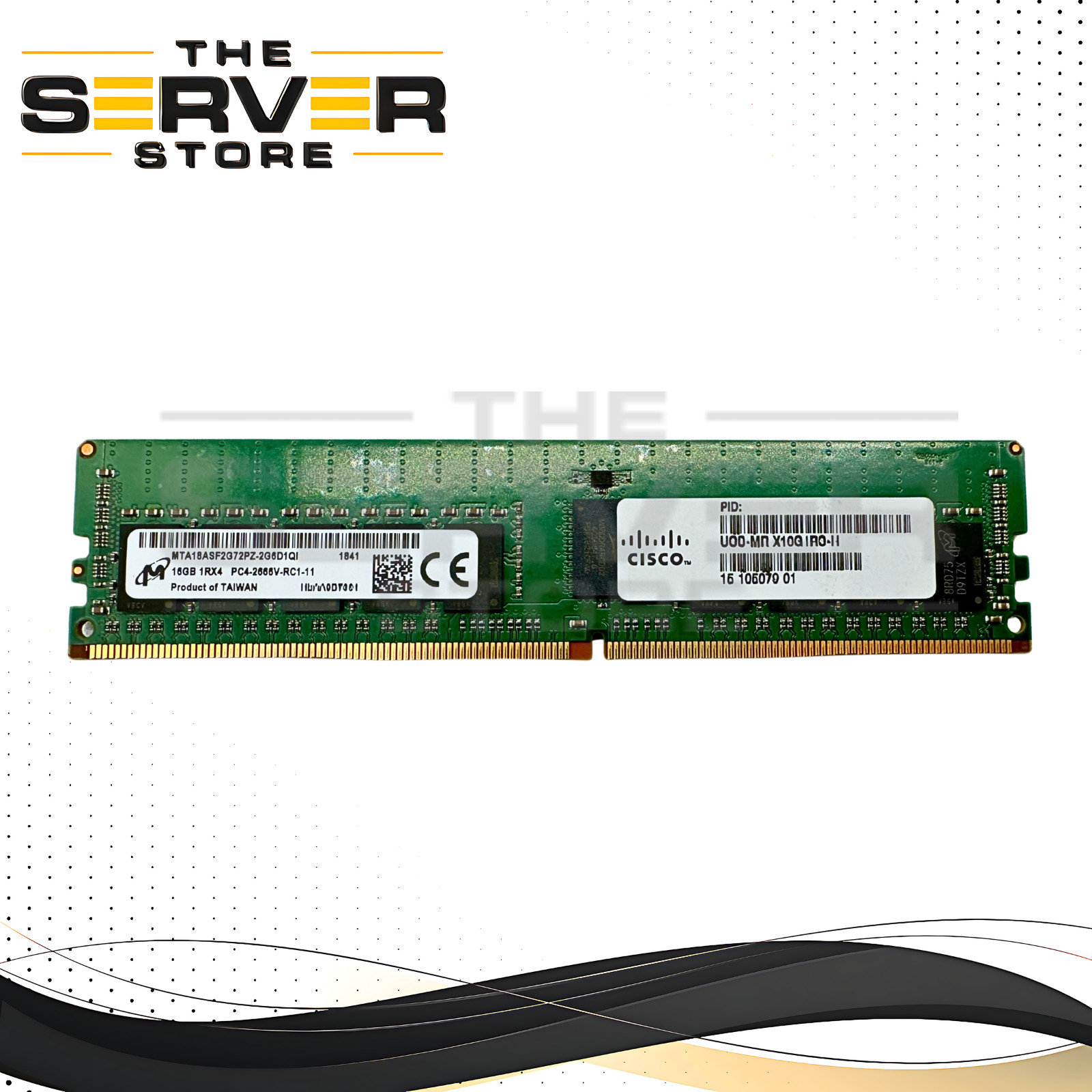 Cisco 16GB 1Rx4 DDR4-2666V PC4-21300 Memory Micron MTA18ASF2G72PZ-2G6D1