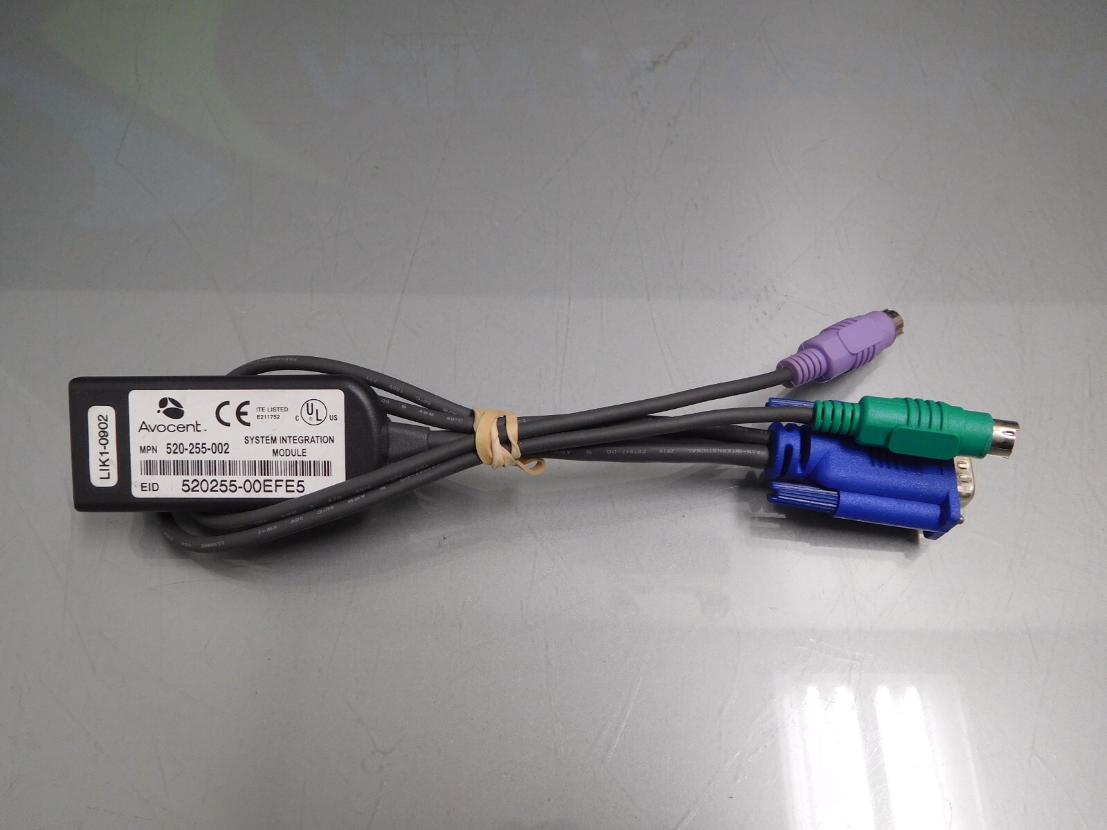 Avocent DSRIQ-PS2 520-255-002 PS2 KVM Server Interface Cable Adapter Module
