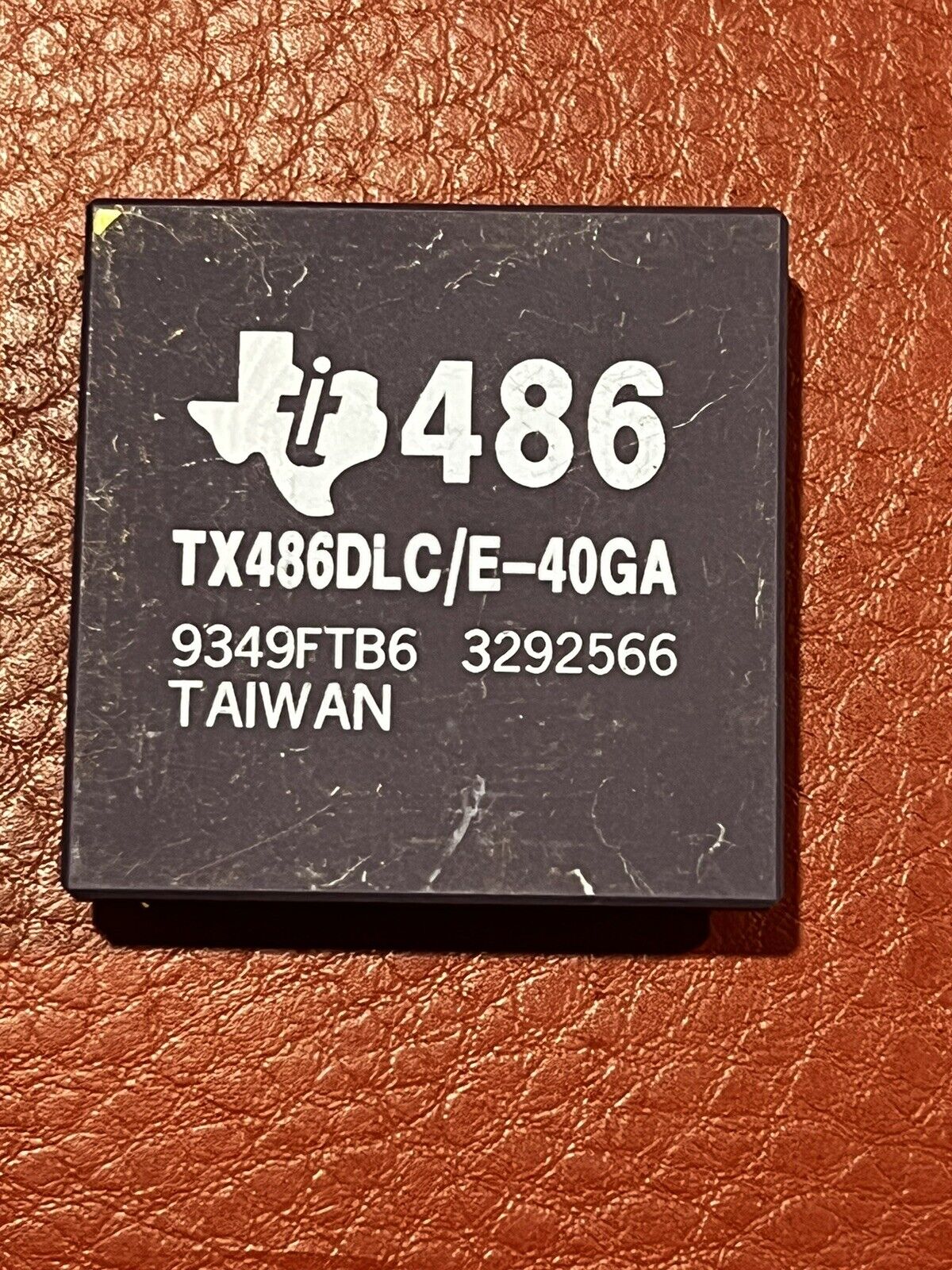 Vintage Texas Instruments TX486DLC/E-40GA CPU 386 to 486 Upgrade 40MHz Processor