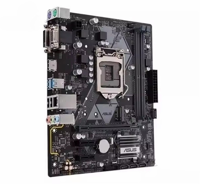 For ASUS PRIME H310M-A R2.0 motherboard LGA1151 DDR4 VGA+DVI+HDMI M-ATX Tested