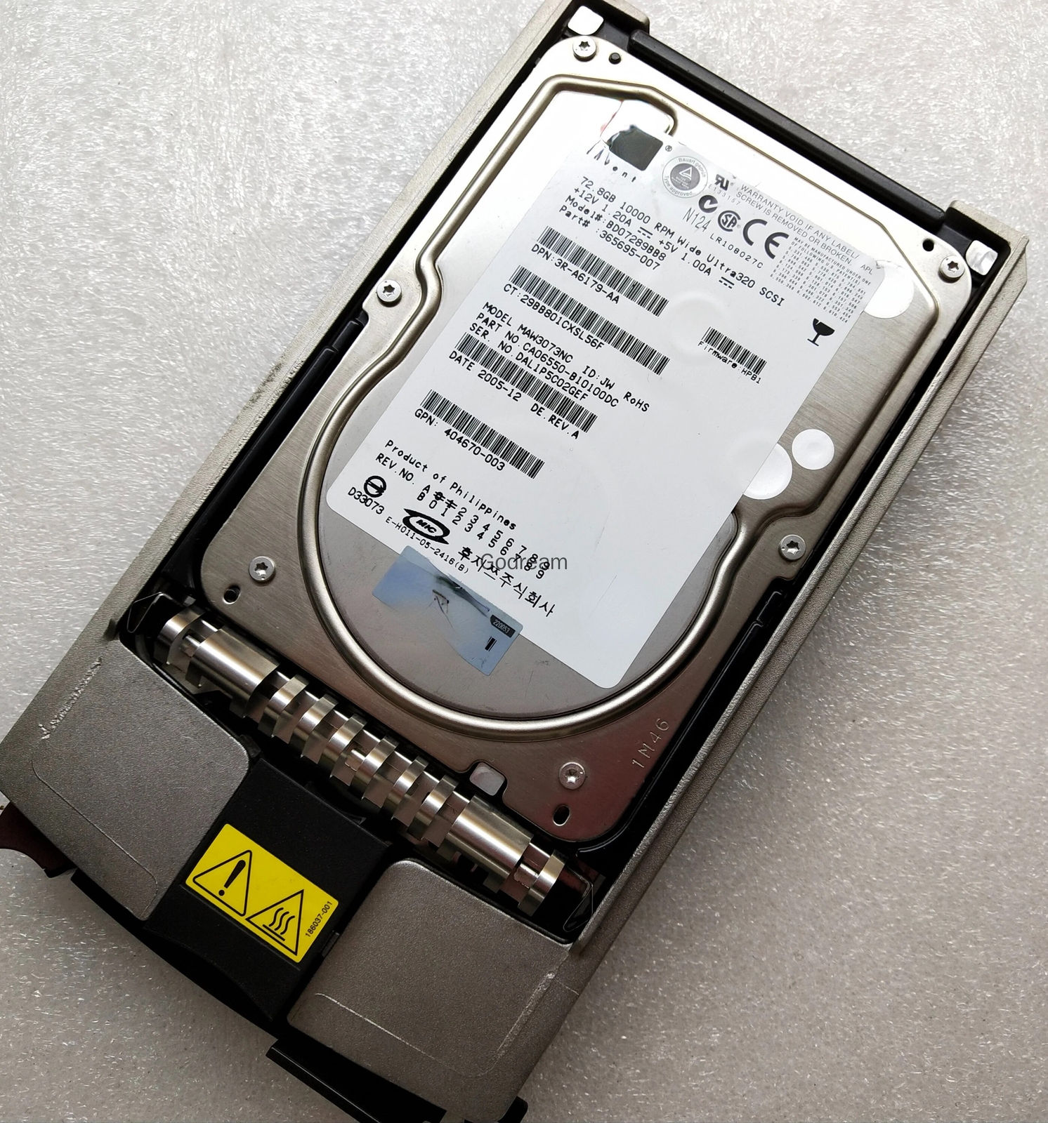 For HP 286714-B22 289042-001 404709-001 73G/10K/CSCI