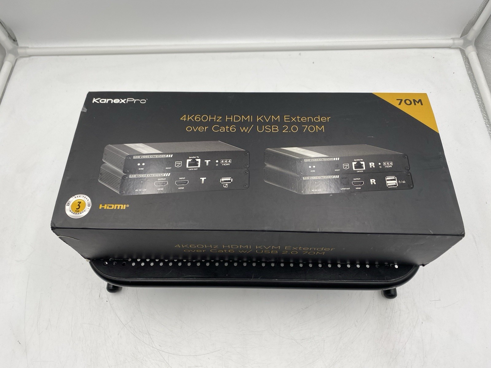 KanexPro 4K HDMI KVM Extender Kit over Cat 6 with USB 2.0 EXT-HDMIKVM70M