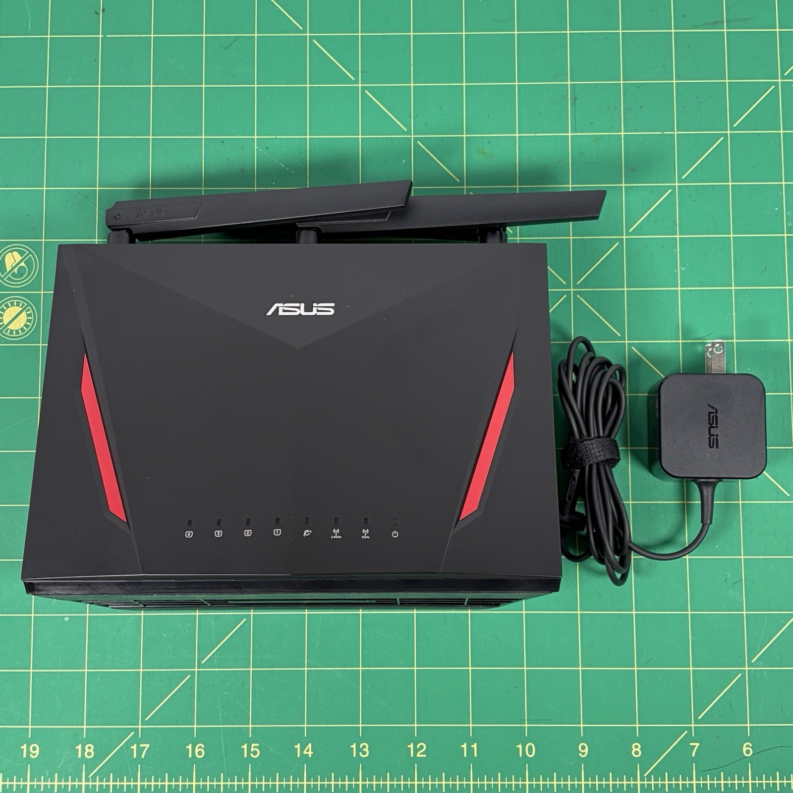 ASUS RT-AC86U AC2900 Dual Band Gigabit WiFi Wireless Router Tested w/ Adapter