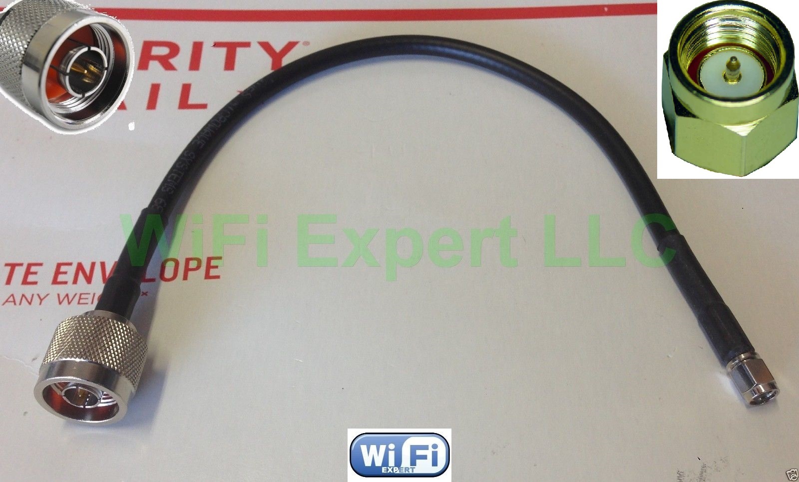 TIMES LMR200 SMA Male to N-Male antenna extension cable 1-30 ft for WiFi