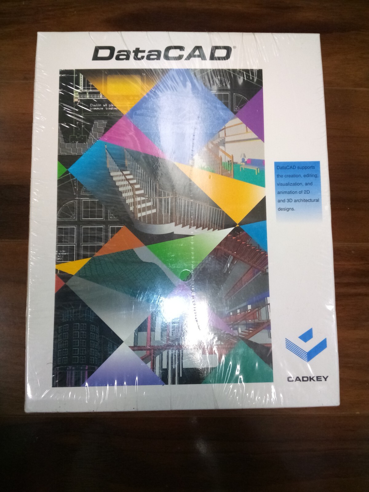 RARE NEW/SEALED VINTAGE SOFTWARE - DATACAD (CADKEY) VERSION 5 - 1994 MS DOS/IBM