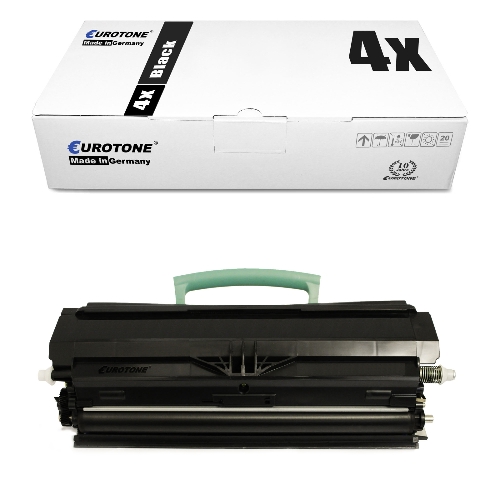 4x Europcart Toner Alternative for Dell 593-10838 dn with approx. 14,000 pages