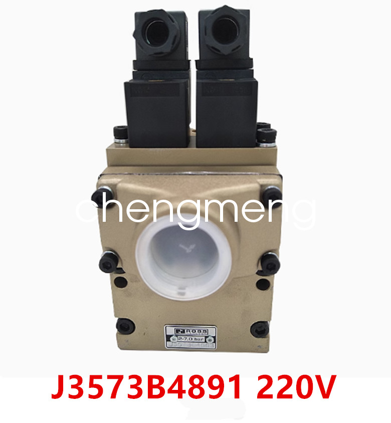 1pcs new ROSS solenoid valve J3573B4891 220V via FedEx or DHL