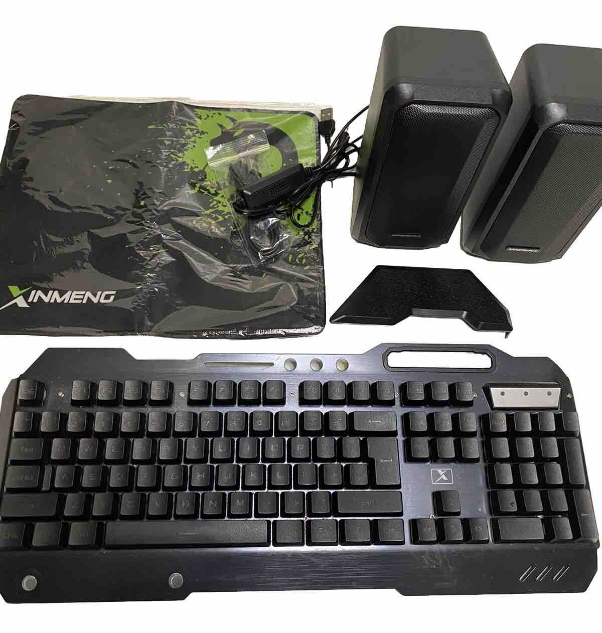 Xinmeng Mamba Snake K680-Pro Wireless Keyboard Speakers And Mouse Pad