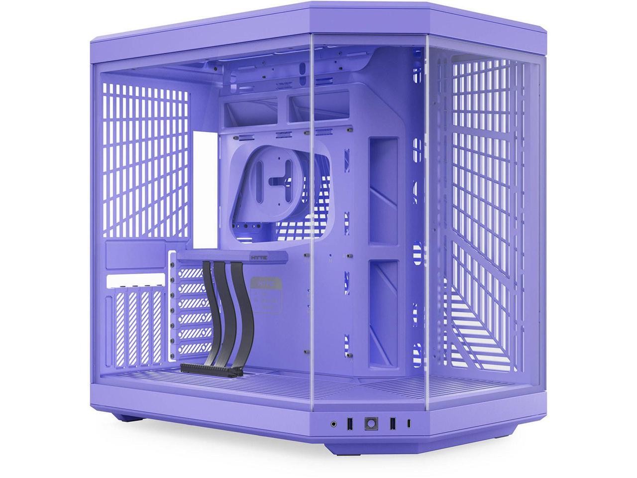 HYTE CS-HYTE-Y70-TM Taro Milk ABS / Steel / Tempered Glass Dual Chamber Mid-Towe