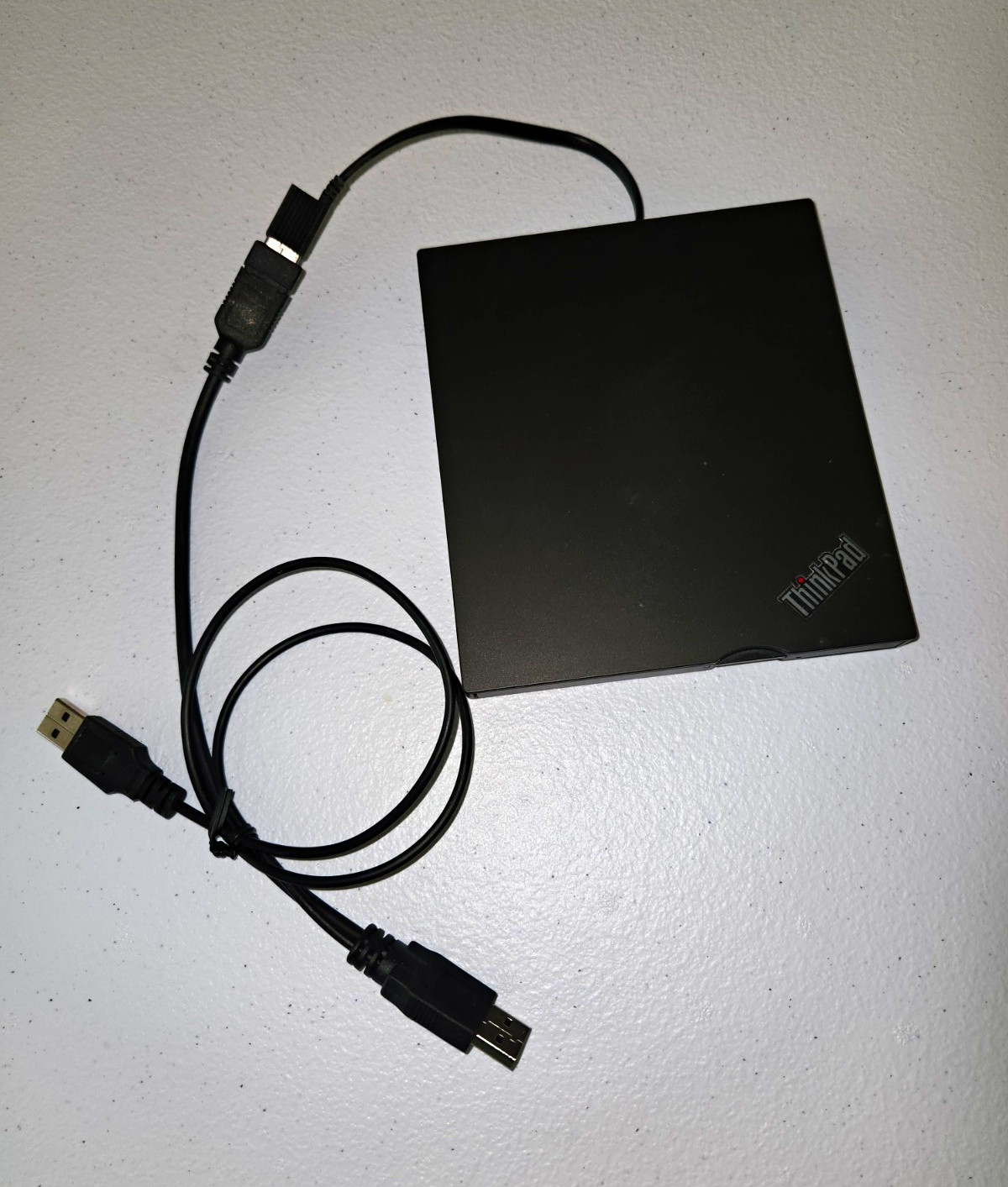 Lenovo ThinkPad UltraSlim USB External DVD-RW Drive 8x Black