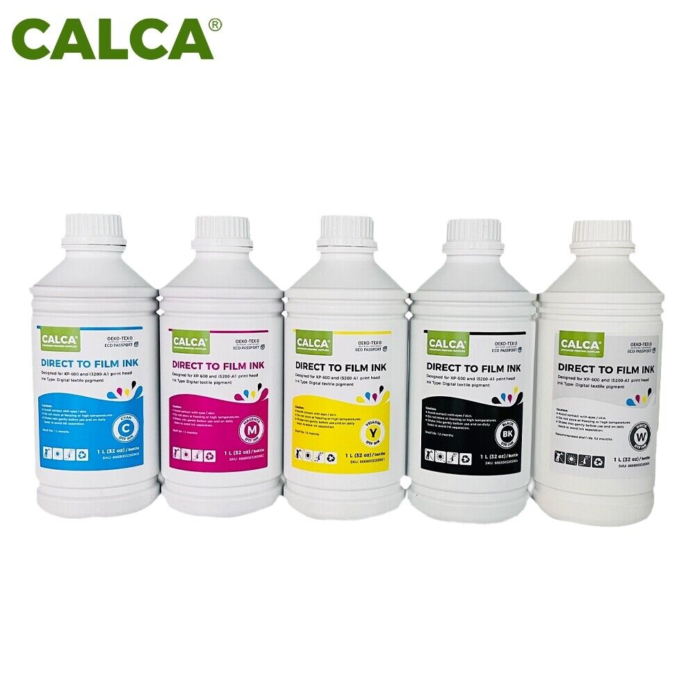 CALCA 32OZ Direct to Transfer Film Ink for Epson Printheads Water-based DTF Inks
