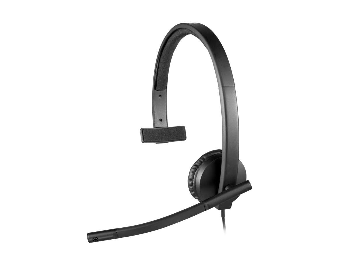 Logitech 981-000570 USB HEADSET H570E MONO Noise-Cancelling Mic