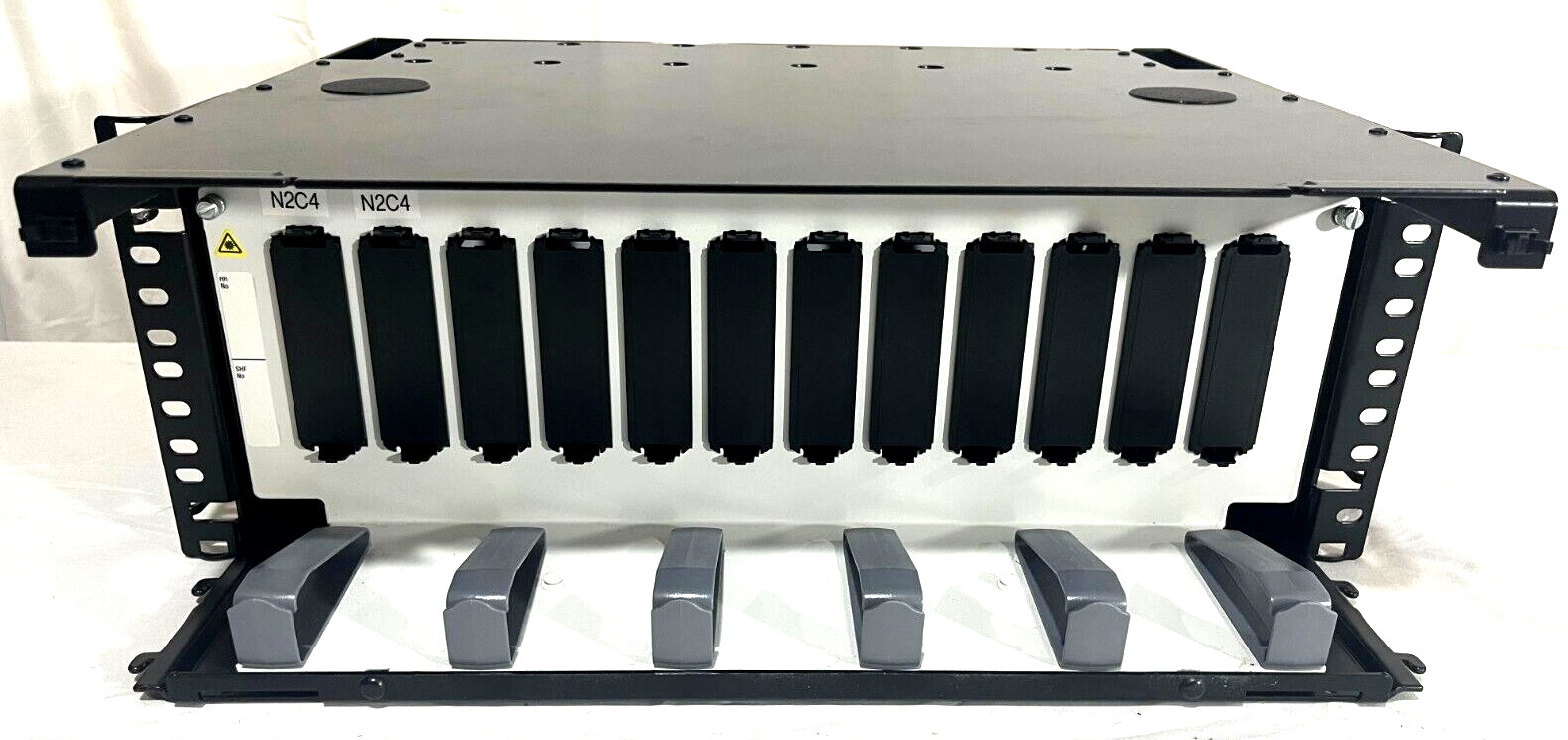 Commscope SYSTIMAX 360 G2 Fixed Cassette Shelf 360G2-4U-MOD-FX  12-slot Chassis