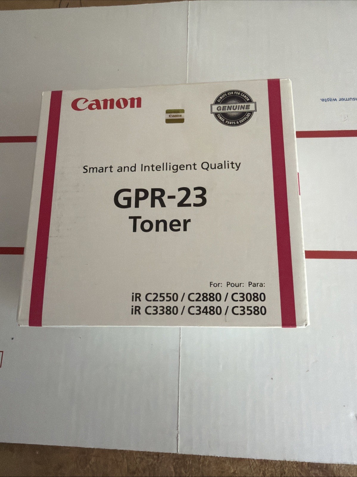 Genuine Canon 0452B003 (GPR-23) Magenta Toner Cartridge, OEM