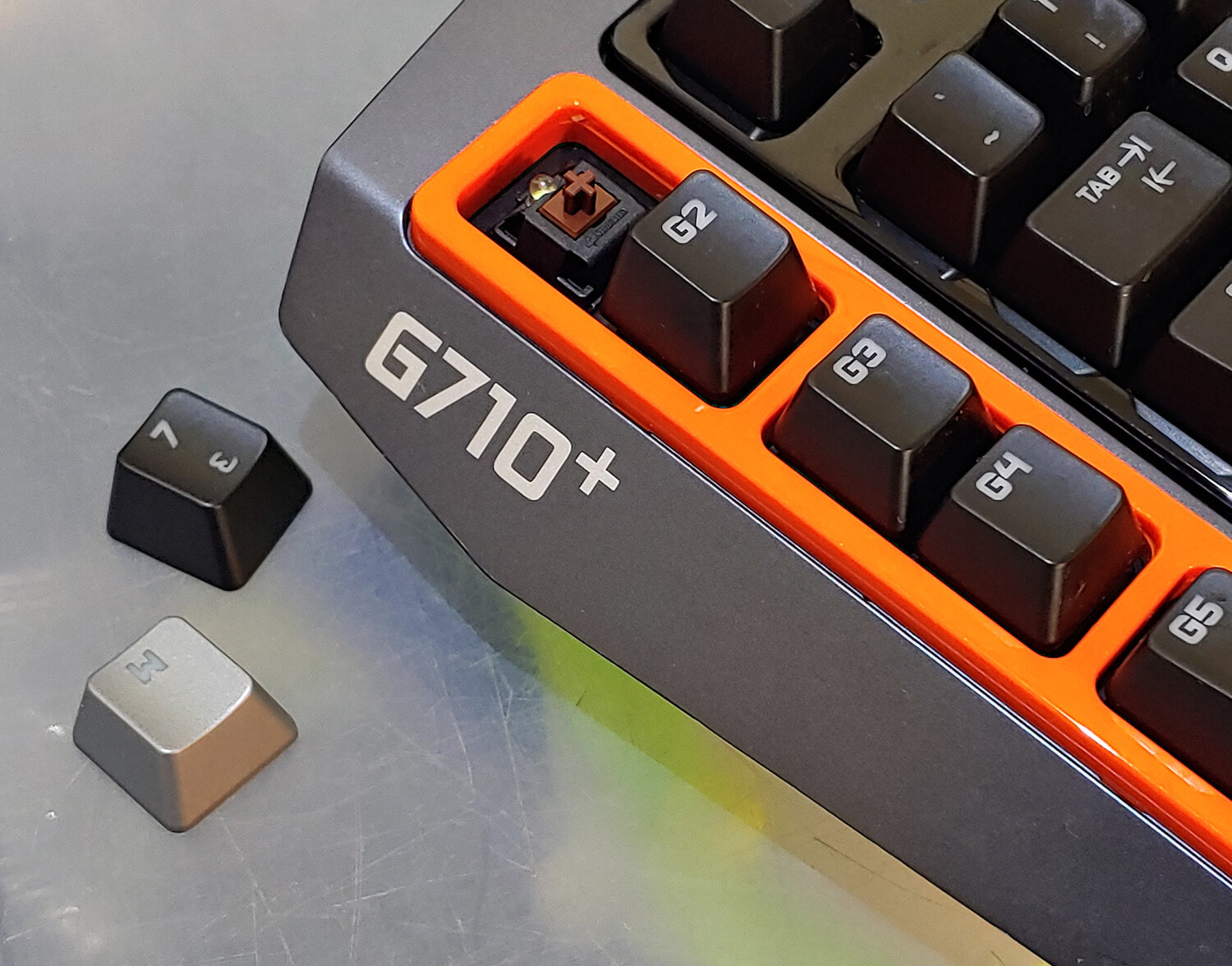 OEM Logitech G710+ REPLACEMENT KEY CAPS ONLY Mechanical Gaming Keyboard 