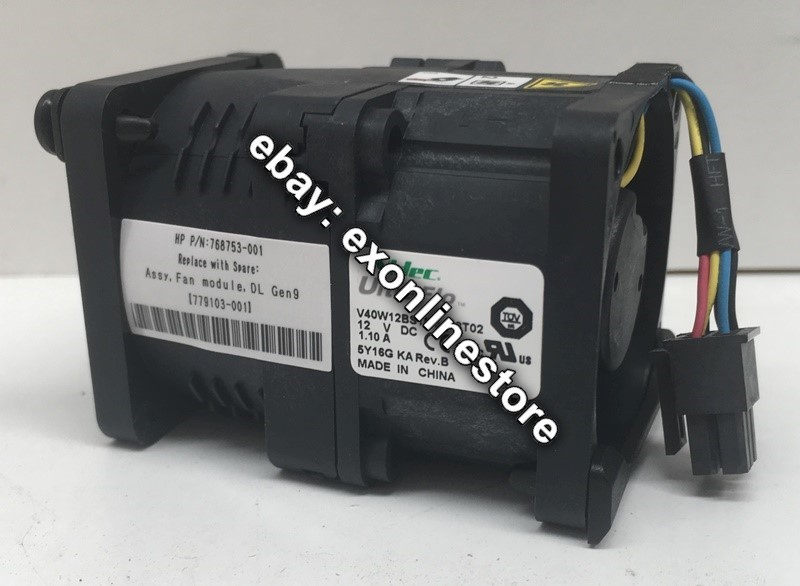779103-001 - HPE Fan for Proliant DL160 G9	 new never used