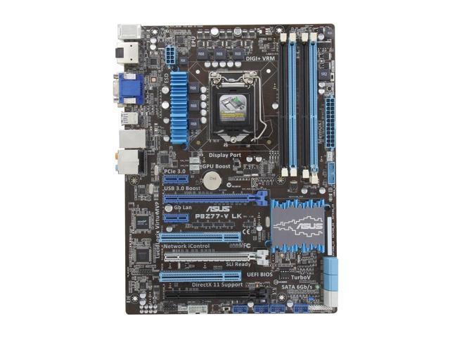ASUS P8Z77-V LK LGA 1155 Intel Z77 SATA 6Gb/s HDMI USB 3.0 ATX Intel Motherboard